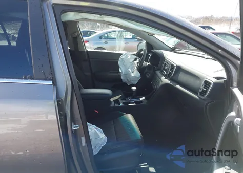 2019 Kia Sportage Lx из США, поврежденный, VIN KNDPMCAC0K7550502